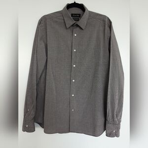 Massimo Dutti Gray Shirt L